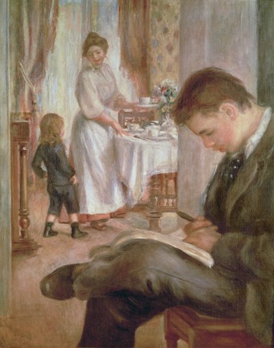 Petit déjeuner à Berneval, 1898 - Pierre Auguste Renoir